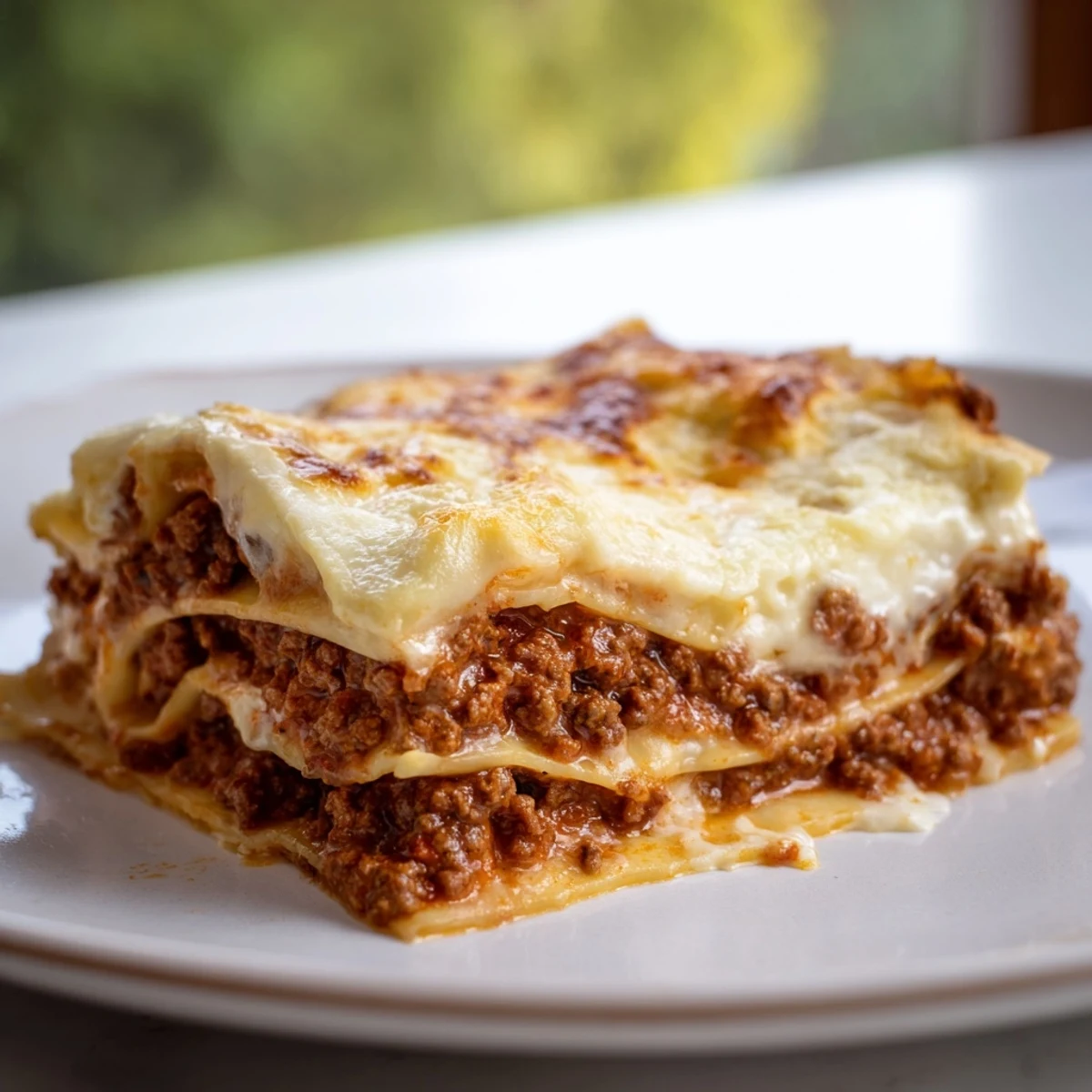 Classic Beef Lasagna Layers