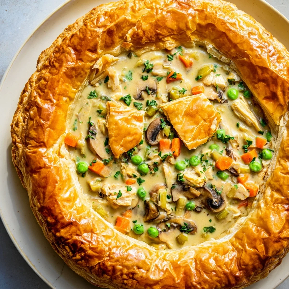 Close your eyes and picture the warm, comforting essence of a homemade Savory Pie, fresh from the oven.
