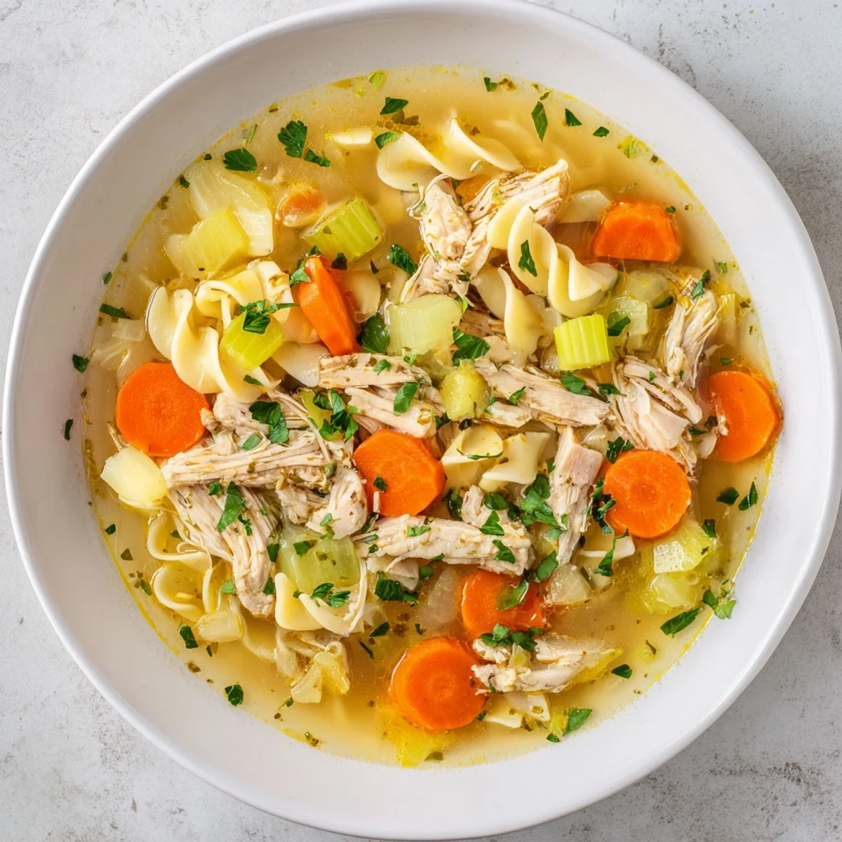 Homemade Chicken Noodle Soup