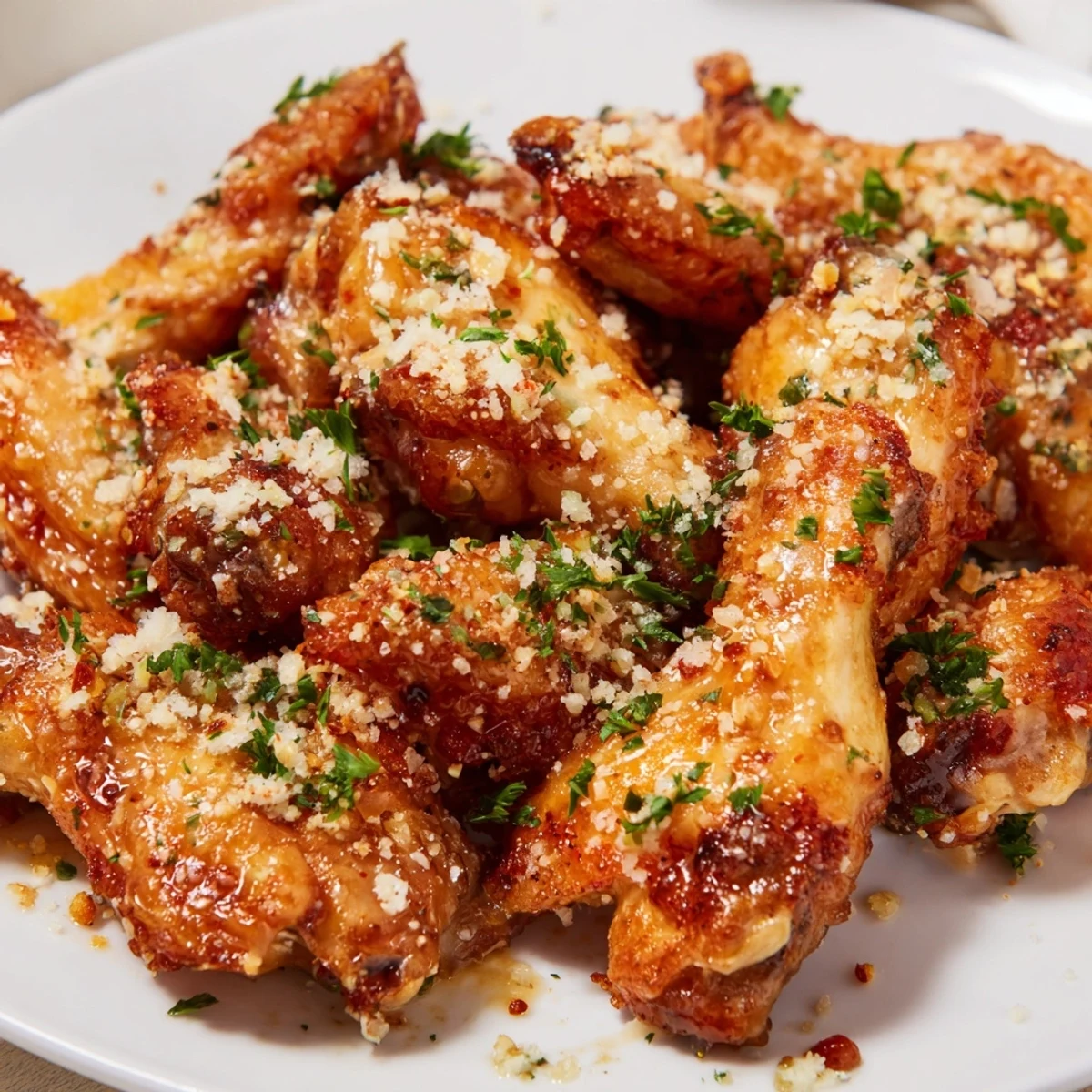 Garlic Parmesan Chicken Wings
