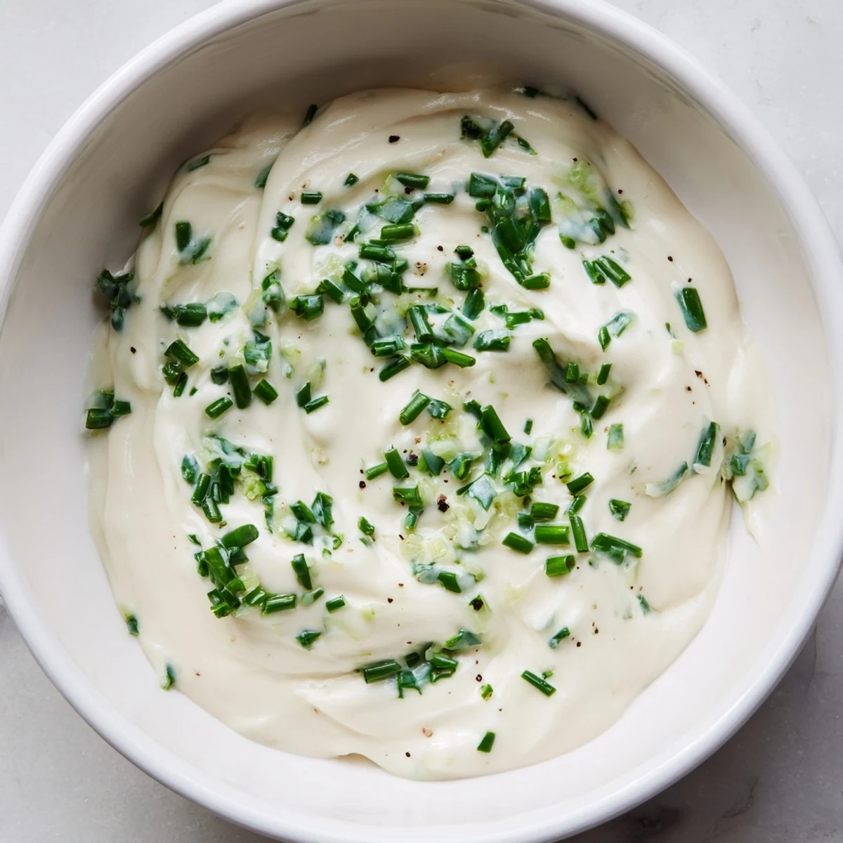 Creamy Lemon Chive Dressing
