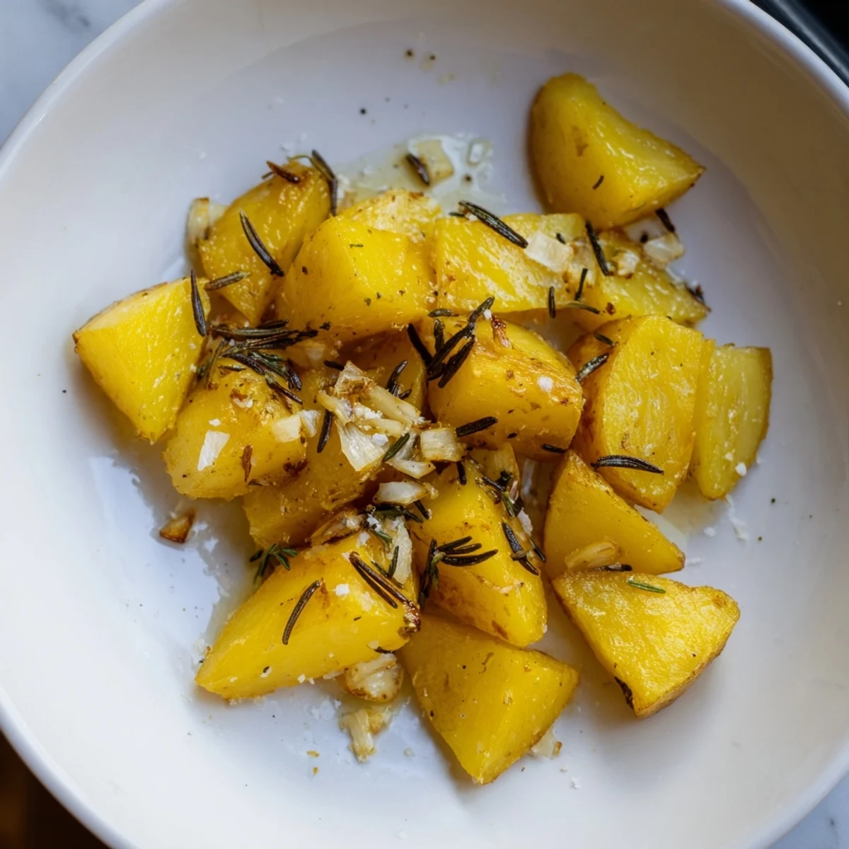 Golden Roasted Potatoes Duck Fat