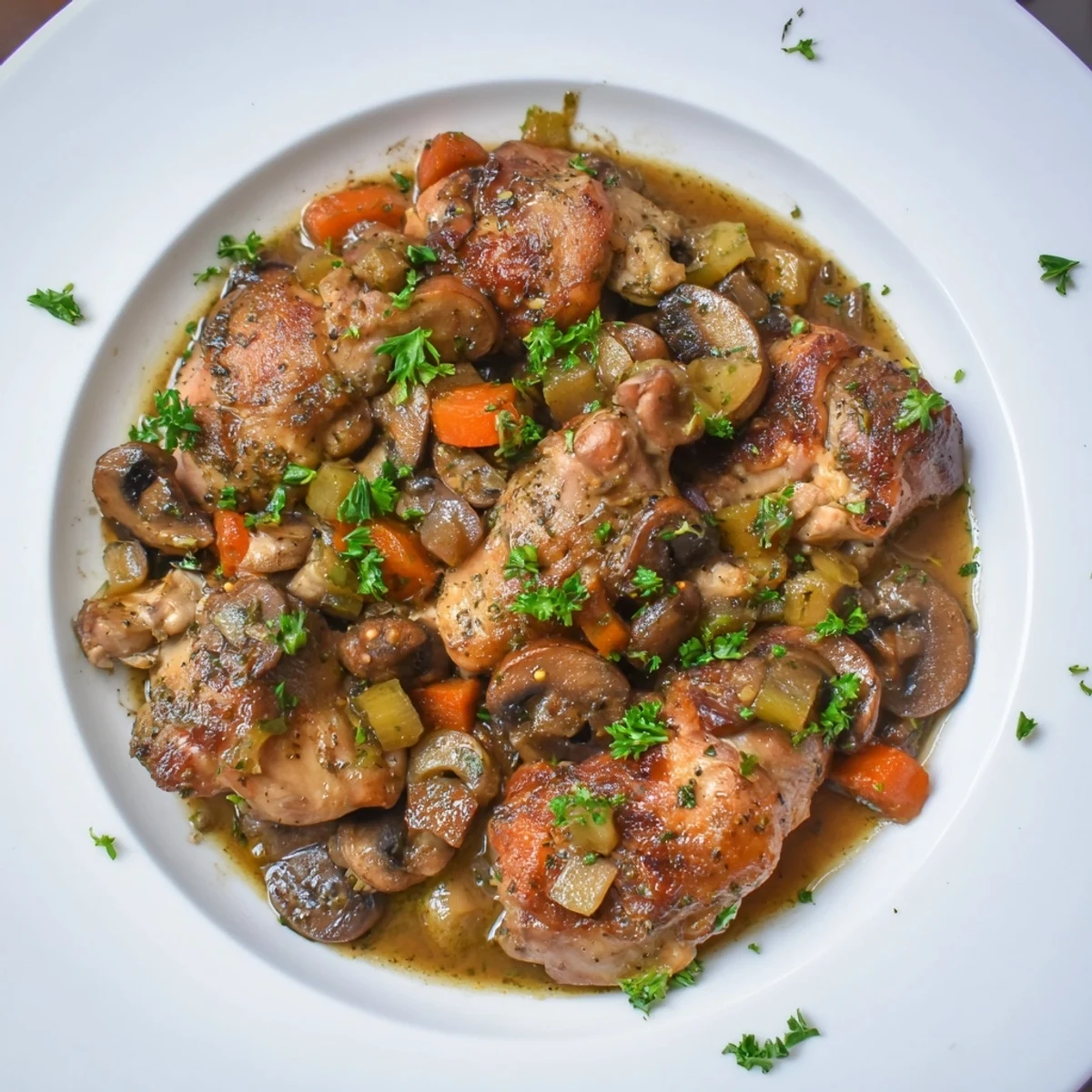 Braised Rabbit Stew Flavorful