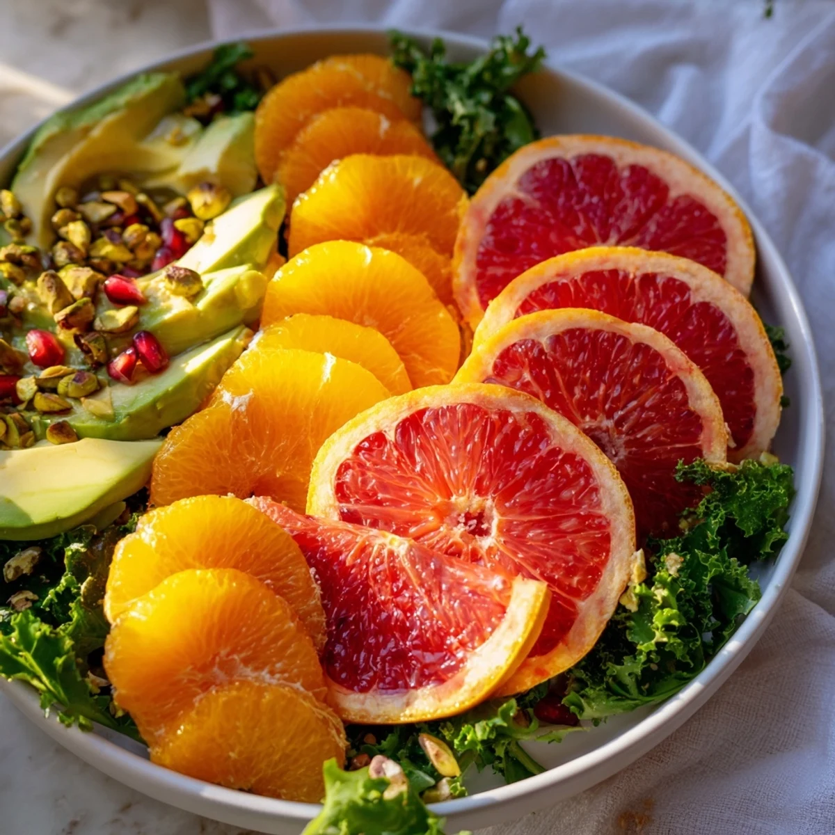 Winter Citrus Pomegranate Salad