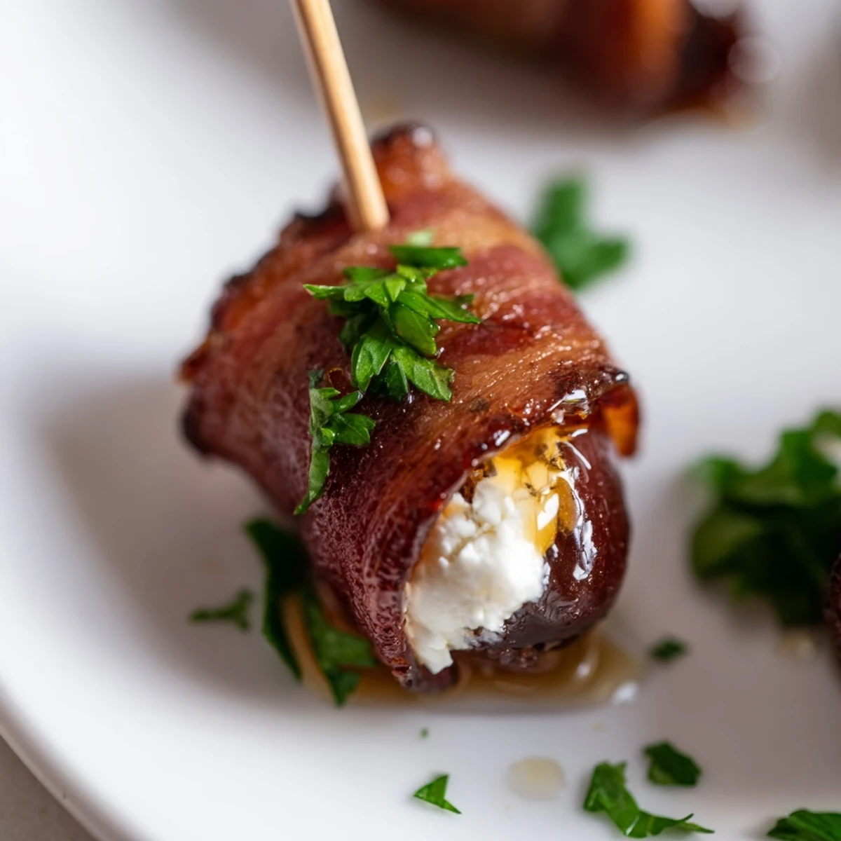 Air Fryer Beef Bacon Dates
