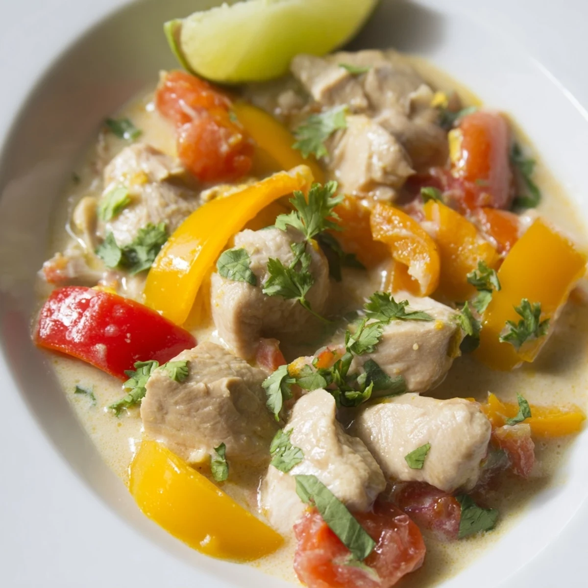 Spicy Brazilian Coconut Chicken