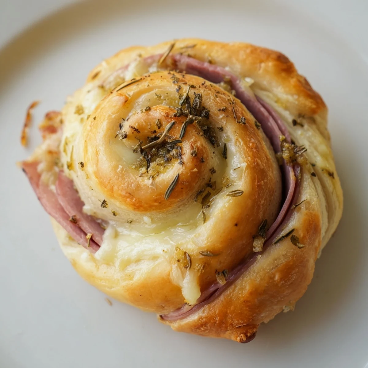 Cheesy beef and cheese French dip roll ups with tender roast beef in flaky golden crescent dough