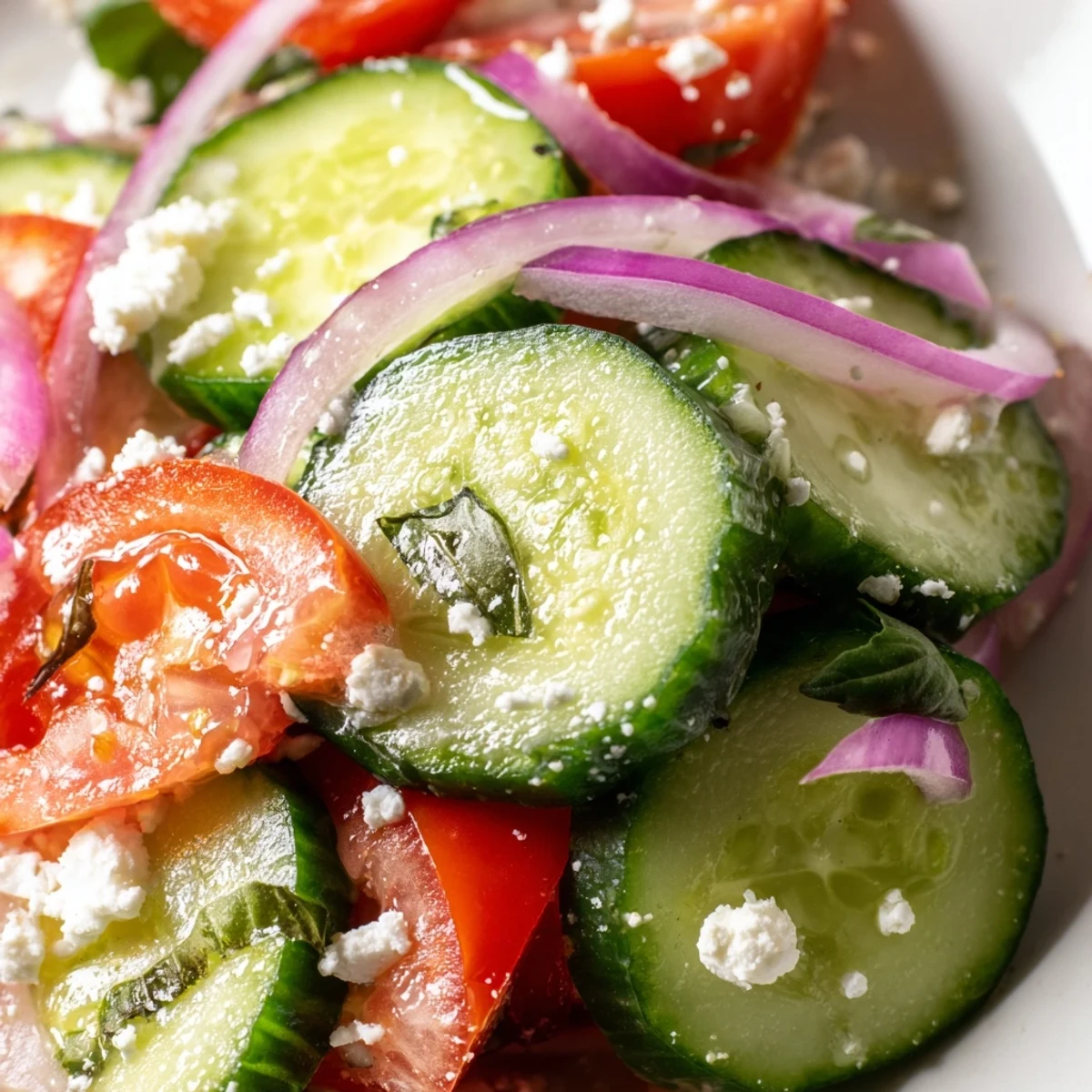 Italian Cucumber Salad