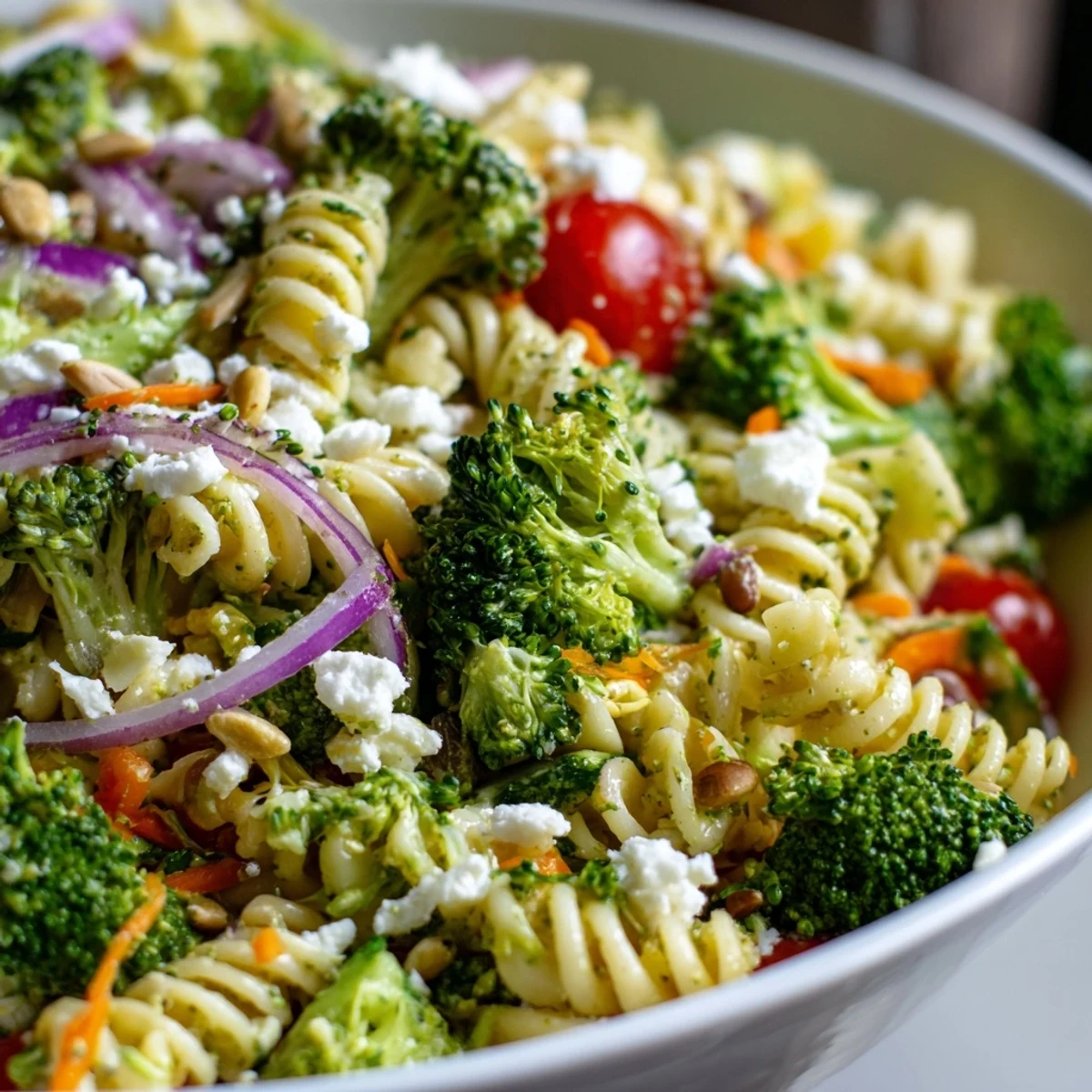 Fresh Broccoli Pasta Salad