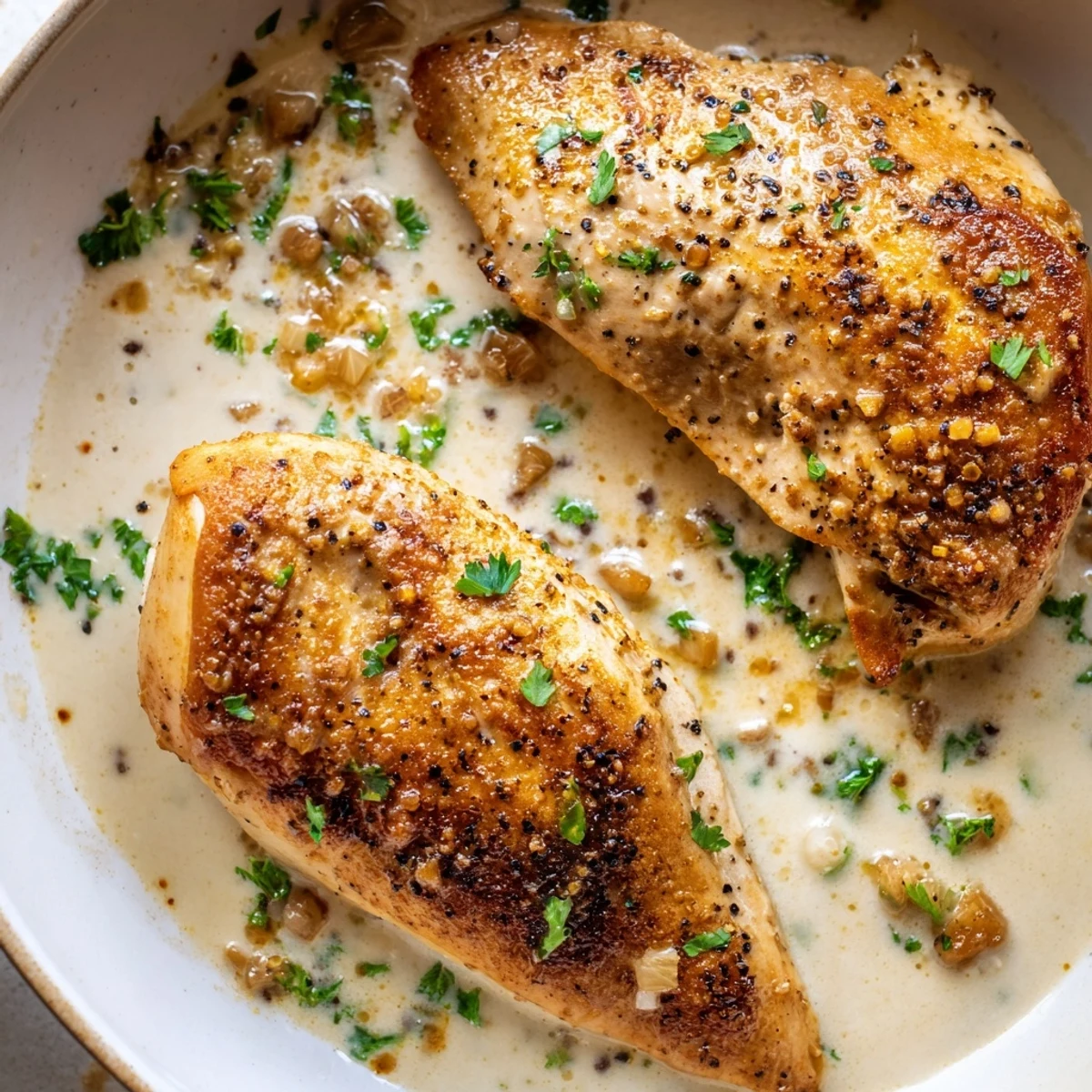 Creamy Garlic Chicken
